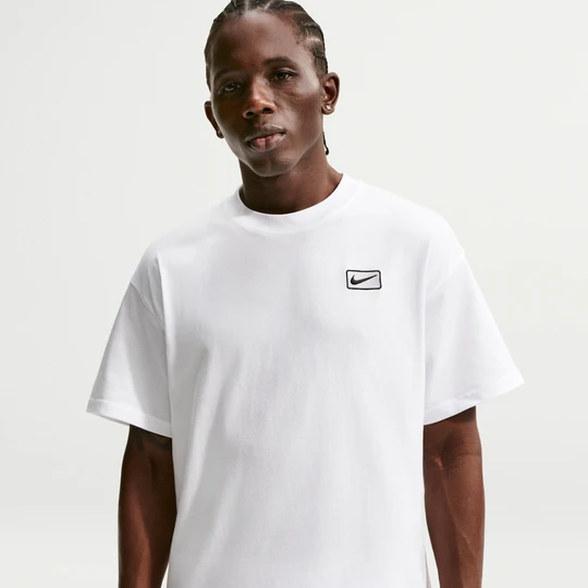 Zdjęcie produktu T-shirt męski z krótkim rękawem Nike - Biel