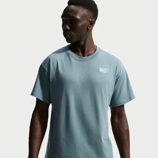 Zdjęcie produktu T-shirt męski z krótkim rękawem Nike - Szary
