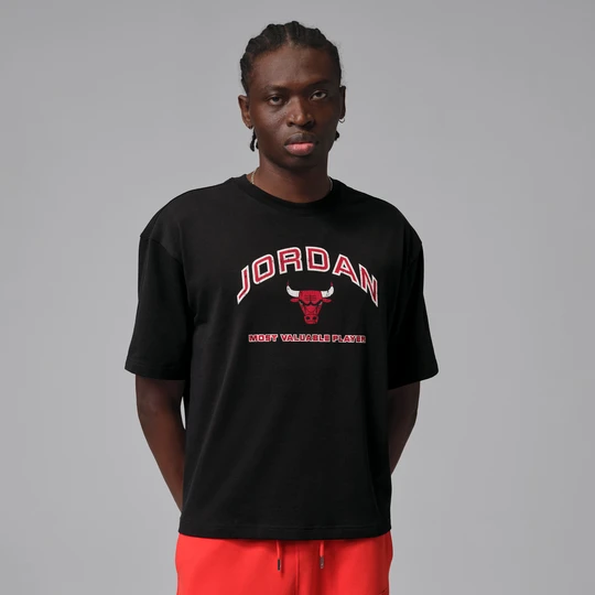 Zdjęcie produktu T-shirt męski z nadrukiem Jordan Flight Essentials - Czerń