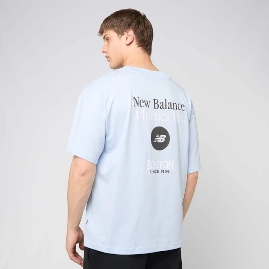 Zdjęcie produktu T-Shirt New Balance niebieski