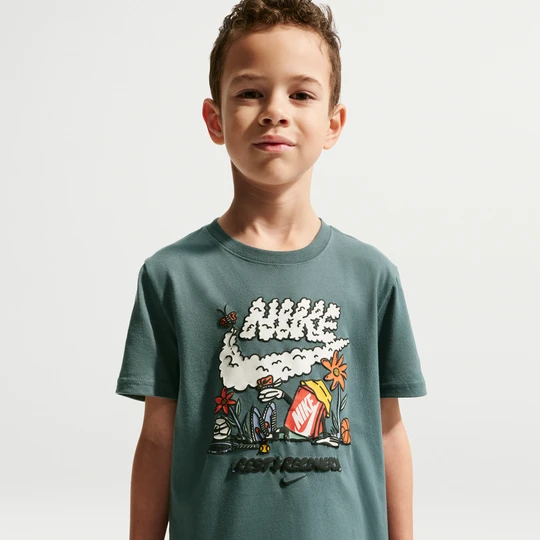 Zdjęcie produktu T-shirt Nike dla małych dzieci „Rest And Recovery” - Szary
