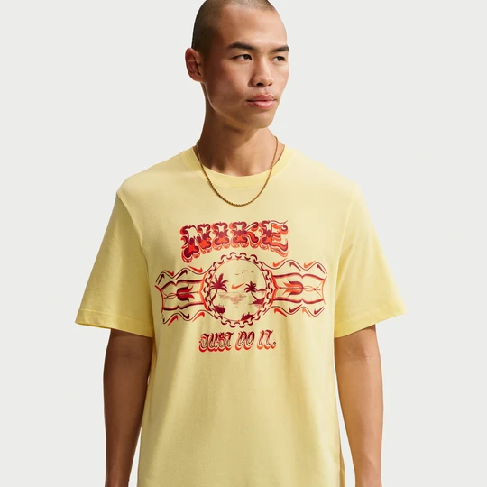 Zdjęcie produktu T-shirt Nike - Żółty