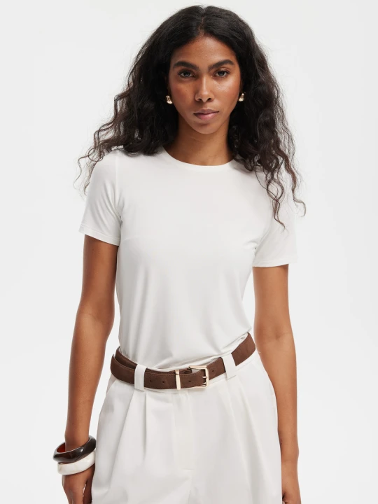 Zdjęcie produktu T-SHIRT NINA ECRU XS - Flawless