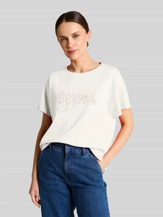 Zdjęcie produktu T-shirt o kroju comfort fit Tom Tailor Złamany biały