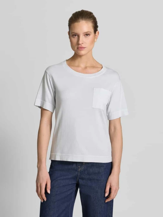 Zdjęcie produktu T-shirt o kroju comfort fit z czystej bawełny Marc O'Polo Jasnoniebieski