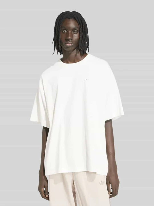 Zdjęcie produktu t-shirt o kroju loose fit z czystej bawełny adidas Originals Złamany biały