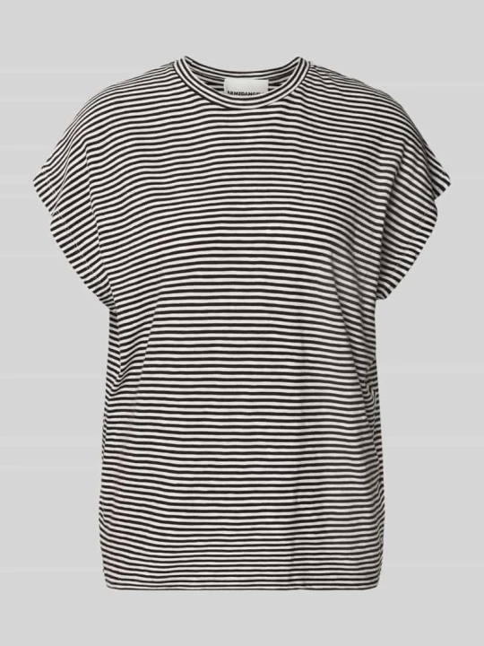Zdjęcie produktu t-shirt o kroju loose fit z czystej bawełny ARMEDANGELS Czarny