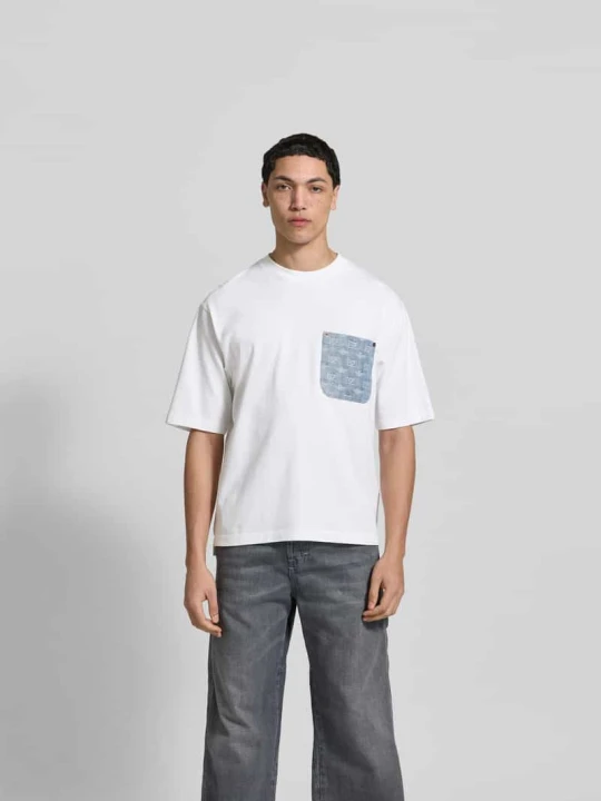 Zdjęcie produktu T-shirt o luźnym kroju z czystej bawełny Dsquared2 Biały