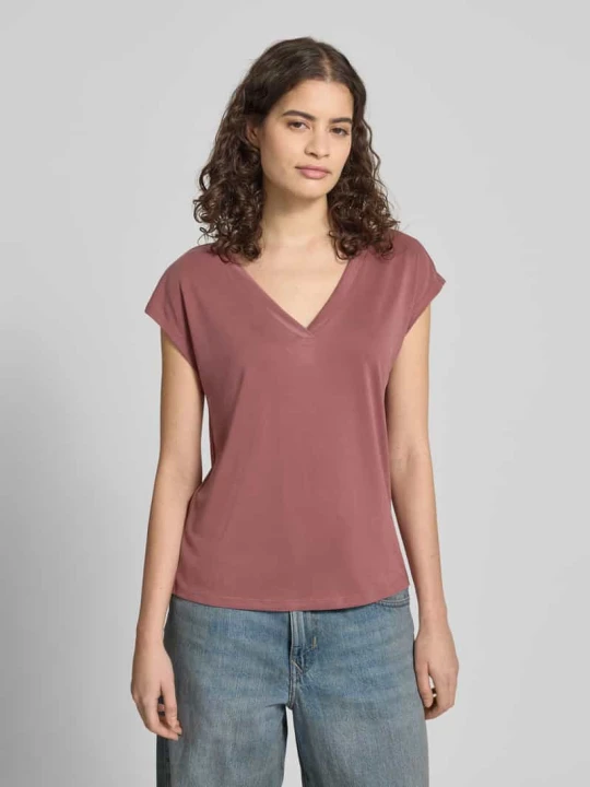 Zdjęcie produktu T-shirt o kroju loose fit z mieszanki modalu model 'FREE' Only