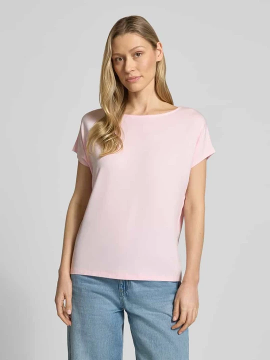 Zdjęcie produktu T-shirt o kroju loose fit z mieszanki wiskozy s.Oliver Jasnoróżowy