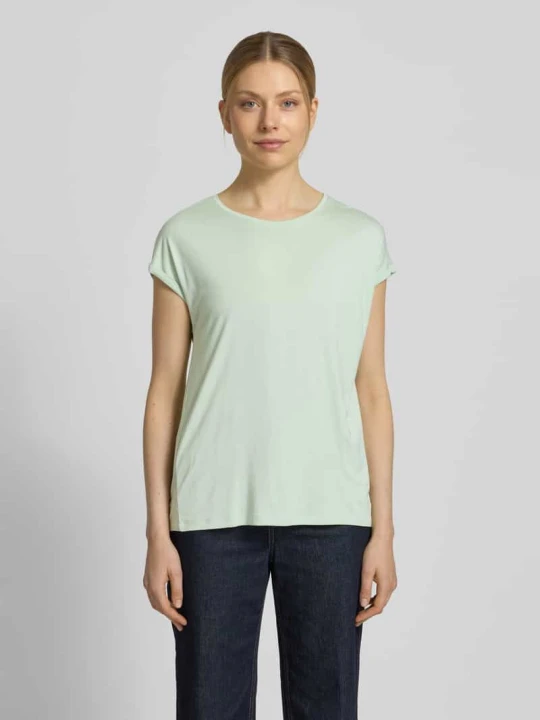 Zdjęcie produktu T-shirt o kroju loose fit z mieszanki wiskozy Tom Tailor Jasnozielony
