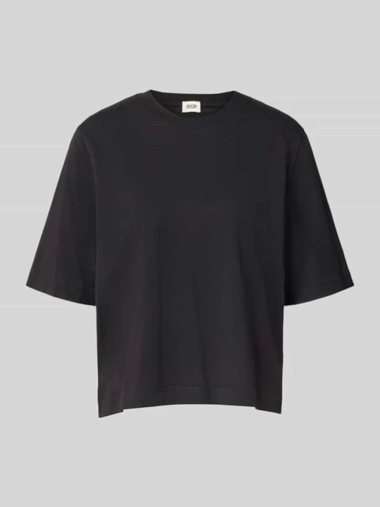 Zdjęcie produktu t-shirt o kroju oversized fit z czystej bawełny Drykorn Czarny