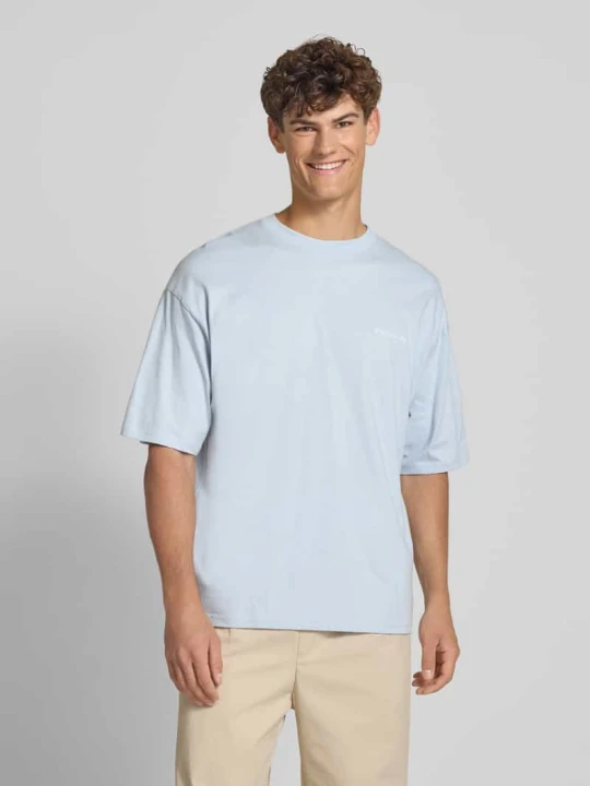 Zdjęcie produktu T-shirt o kroju oversized z dodatkiem bawełny ekologicznej REVIEW