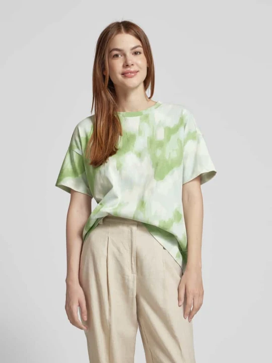 Zdjęcie produktu T-shirt o kroju oversized z nadrukiem na całej powierzchni Jake*s Trawiasty zielony