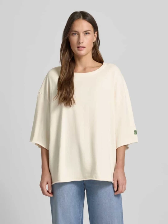Zdjęcie produktu T-shirt o kroju oversized z nadrukiem z logo American Vintage Złamany biały