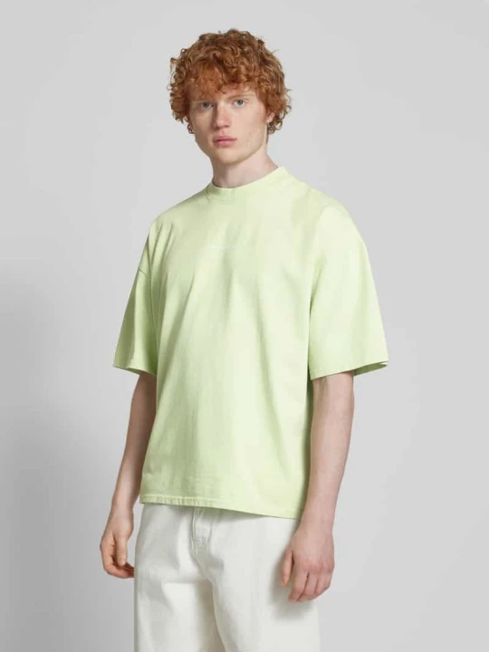 Zdjęcie produktu T-shirt o kroju oversized z nadrukiem z logo Pegador Miętowy