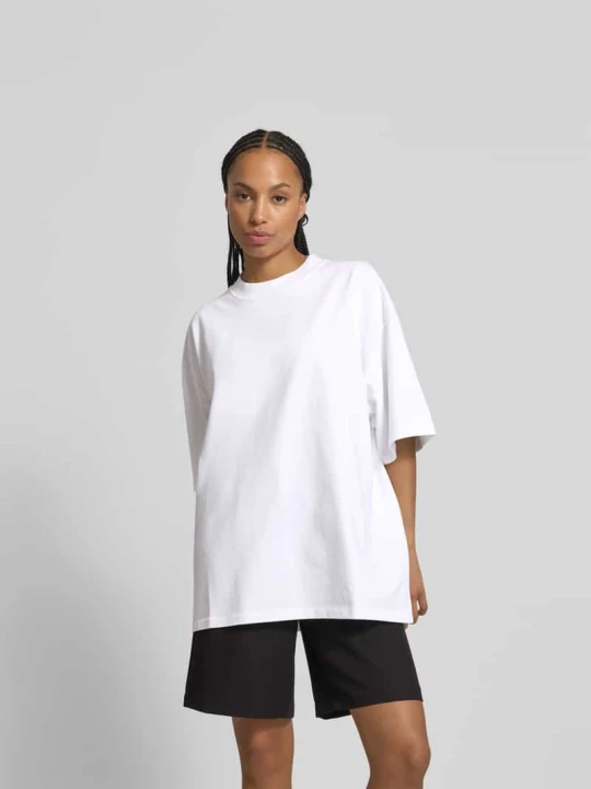 Zdjęcie produktu T-shirt o kroju oversized z naszywką z logo Black Palms Biały