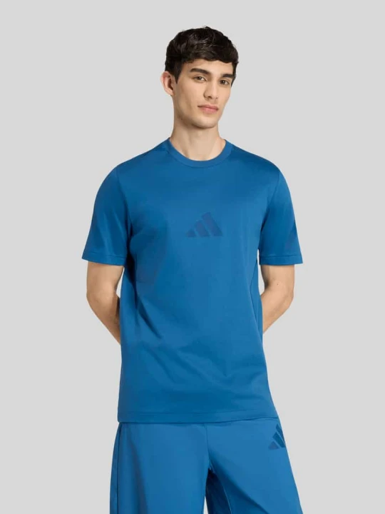 Zdjęcie produktu T-shirt o kroju regular fit model 'Z.N.E.' Adidas Niebieski
