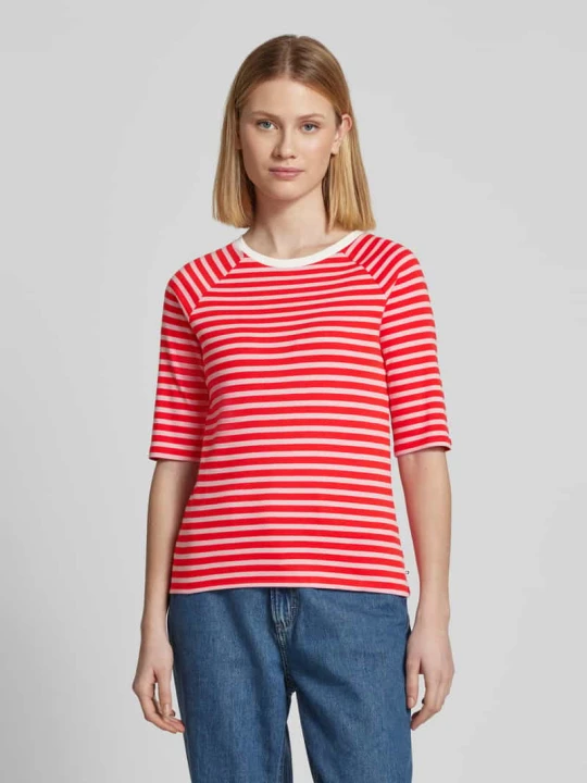 Zdjęcie produktu T-shirt o kroju regular fit Tom Tailor Czerwony