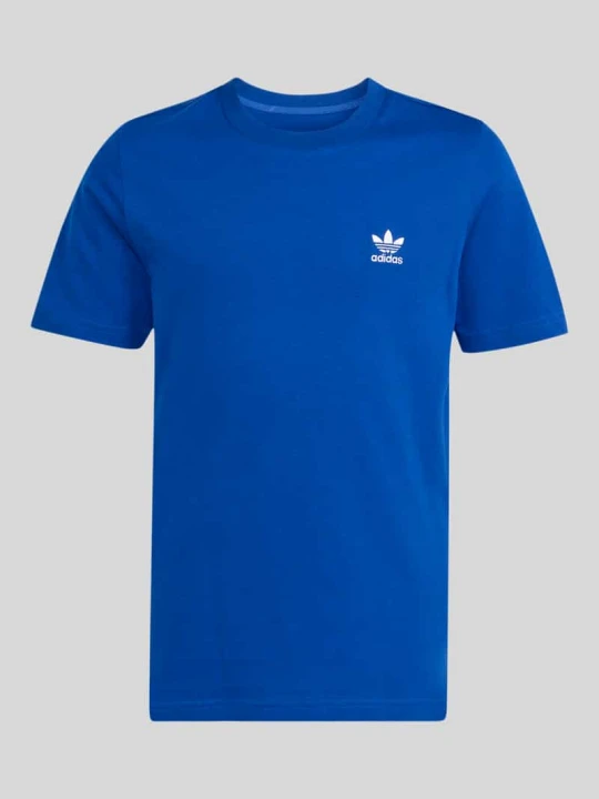 Zdjęcie produktu t-shirt o kroju regular fit z czystej bawełny adidas Originals Królewski niebieski