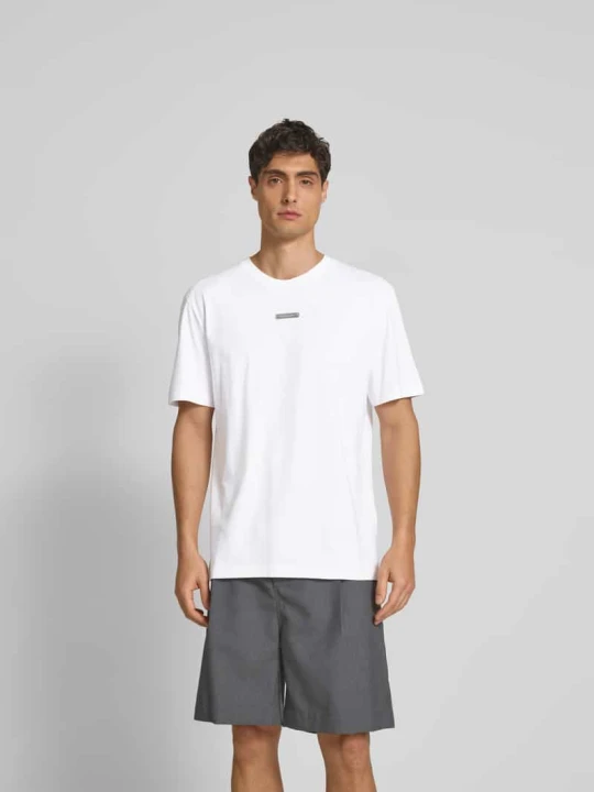 Zdjęcie produktu t-shirt o kroju regular fit z czystej bawełny Dsquared2 Biały