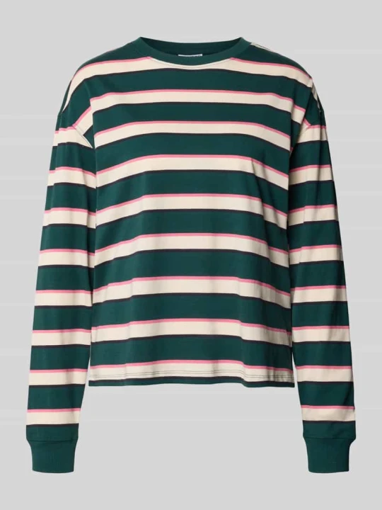 Zdjęcie produktu t-shirt o kroju regular fit z czystej bawełny Jake*s Butelkowy zielony