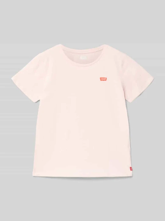 Zdjęcie produktu t-shirt o kroju regular fit z czystej bawełny Levi's Różowy