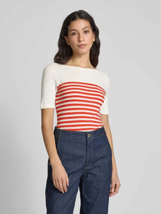 Zdjęcie produktu T-shirt o kroju regular fit z czystej bawełny Marc O'Polo Pomarańczowy