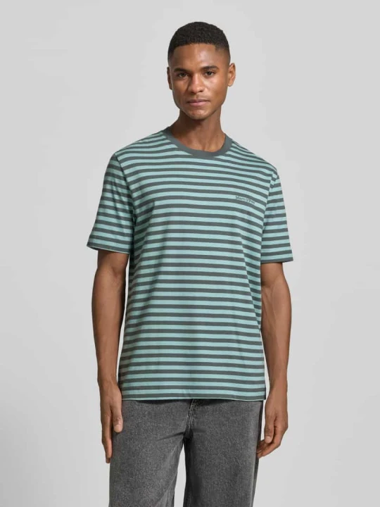 Zdjęcie produktu t-shirt o kroju regular fit z czystej bawełny Marc O'Polo Miętowy