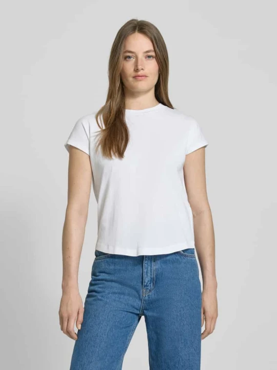 Zdjęcie produktu T-shirt o kroju regular fit z czystej bawełny Marc O'Polo Biały