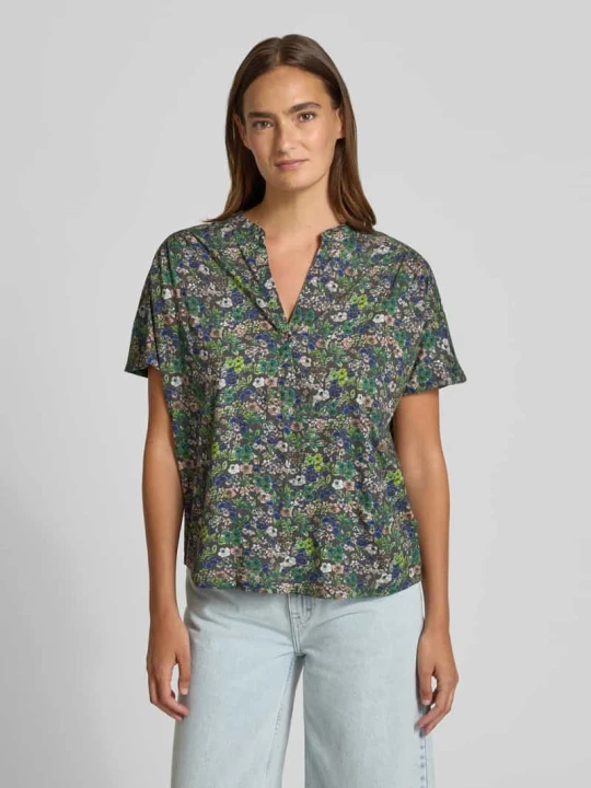Zdjęcie produktu t-shirt o kroju regular fit z czystej bawełny Marc O'Polo Średniobrązowy
