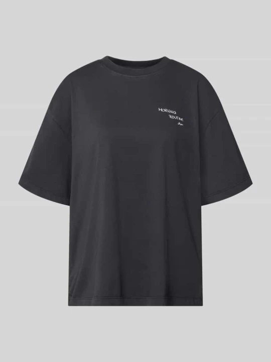Zdjęcie produktu t-shirt o kroju regular fit z czystej bawełny model 'C_Eboys_3' Boss Czarny
