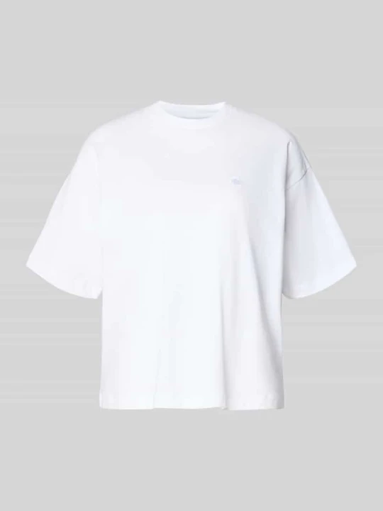 Zdjęcie produktu t-shirt o kroju regular fit z czystej bawełny model 'CHESTER' Carhartt WIP Biały
