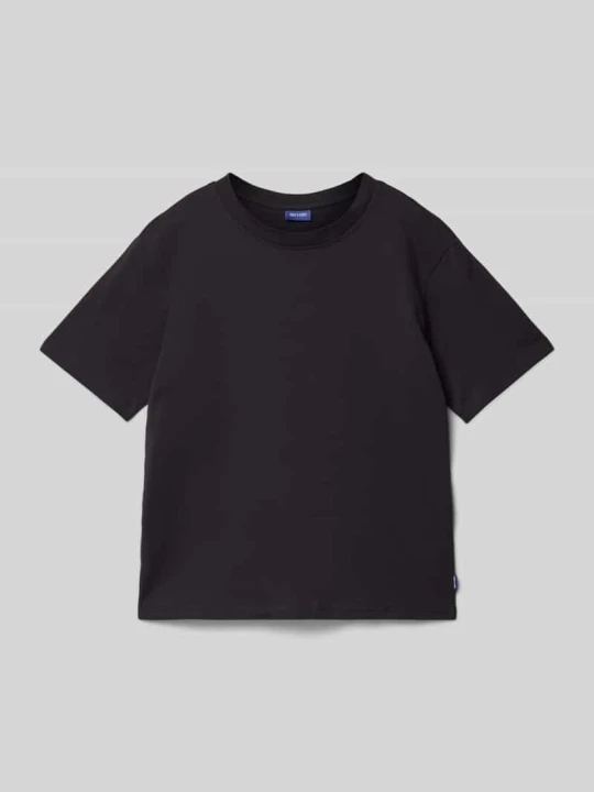 Zdjęcie produktu T-shirt o kroju regular fit z czystej bawełny model ‘FRED LIFE’ Only & Sons Czarny
