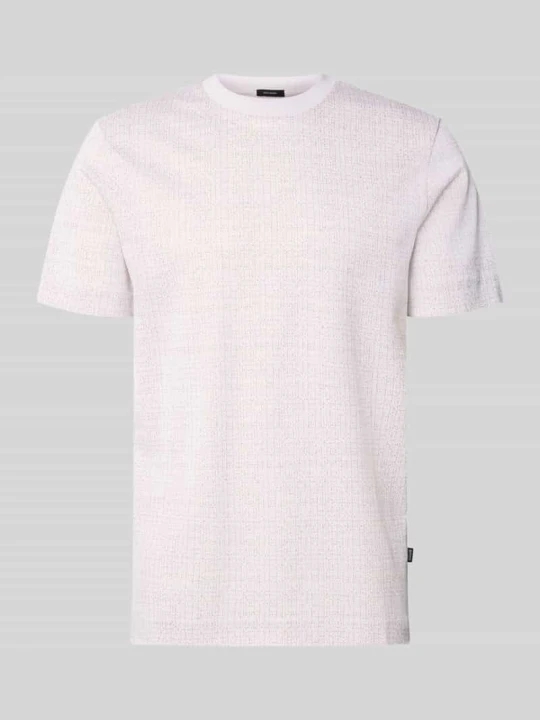 Zdjęcie produktu t-shirt o kroju regular fit z czystej bawełny model 'Thompson' Boss Złamany biały