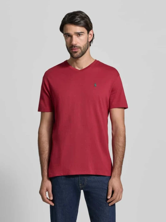 Zdjęcie produktu T-shirt o kroju regular fit z czystej bawełny Polo Ralph Lauren Bordowy