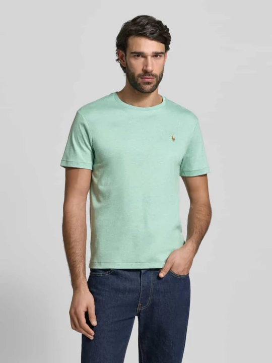Zdjęcie produktu T-shirt o kroju regular fit z czystej bawełny Polo Ralph Lauren Miętowy