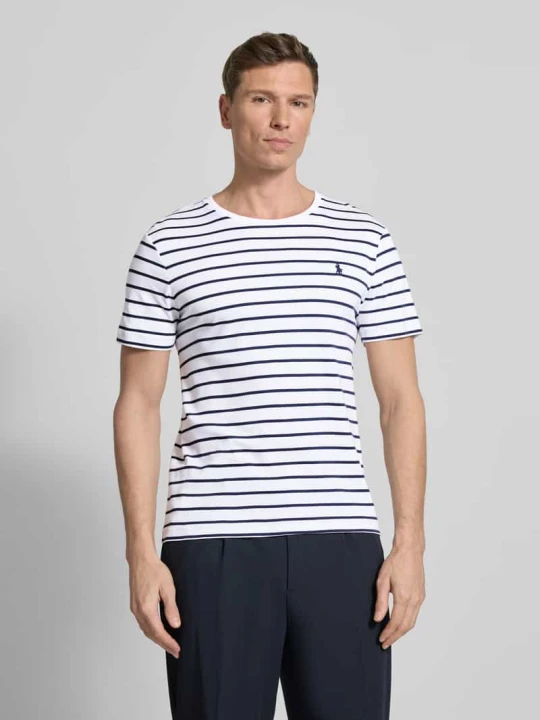 Zdjęcie produktu T-shirt o kroju regular fit z czystej bawełny Polo Ralph Lauren Biały