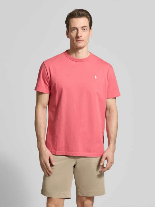 Zdjęcie produktu T-shirt o kroju regular fit z czystej bawełny Polo Ralph Lauren Czerwony