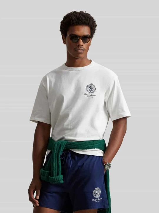 Zdjęcie produktu T-shirt o kroju regular fit z czystej bawełny Polo Ralph Lauren Biały