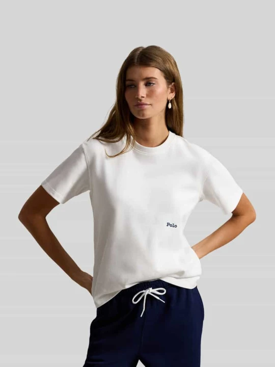 Zdjęcie produktu T-shirt o kroju regular fit z czystej bawełny Polo Ralph Lauren Biały