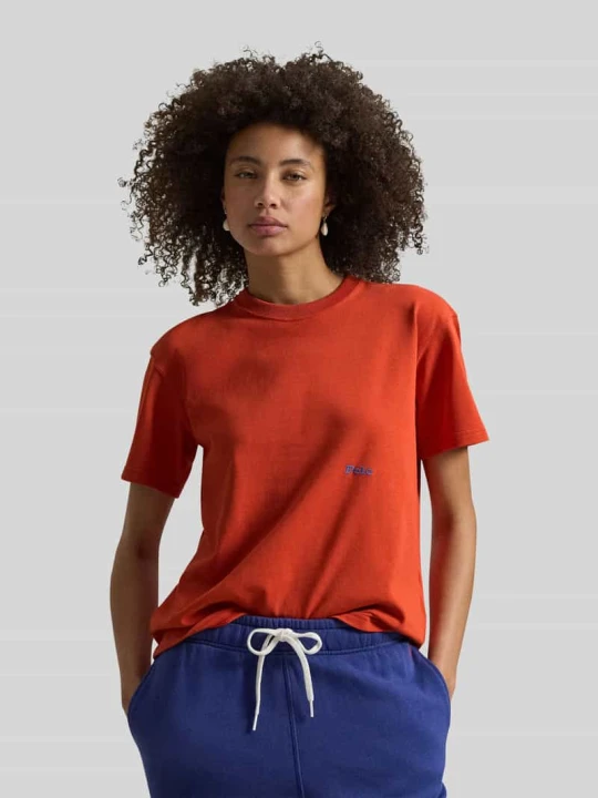 Zdjęcie produktu T-shirt o kroju regular fit z czystej bawełny Polo Ralph Lauren Czerwony