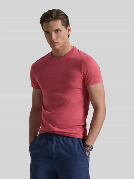 Zdjęcie produktu T-shirt o kroju regular fit z czystej bawełny Polo Ralph Lauren Czerwony