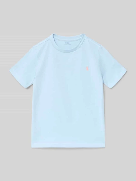 Zdjęcie produktu T-shirt o kroju regular fit z czystej bawełny Polo Ralph Lauren Niebieski