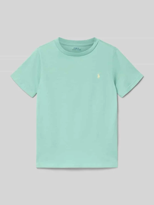 Zdjęcie produktu T-shirt o kroju regular fit z czystej bawełny Polo Ralph Lauren Miętowy