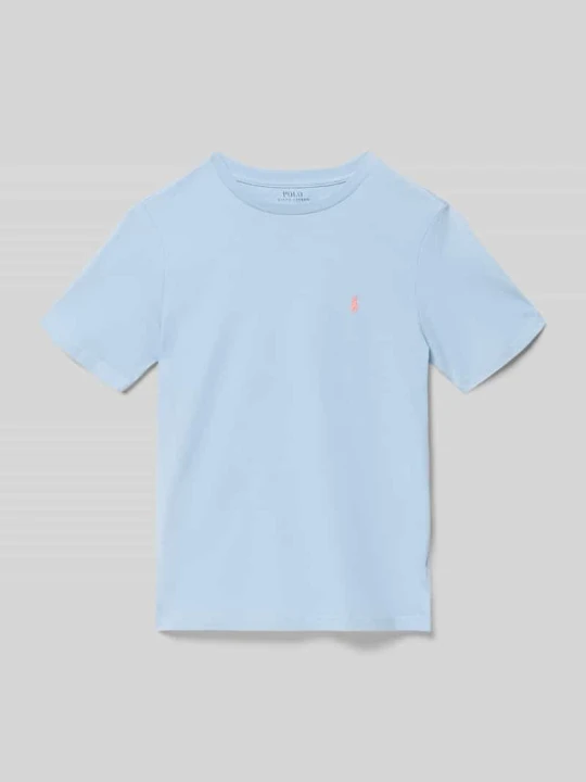 Zdjęcie produktu T-shirt o kroju regular fit z czystej bawełny Polo Ralph Lauren Niebieski