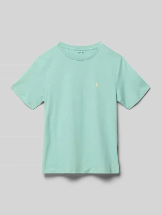 Zdjęcie produktu T-shirt o kroju regular fit z czystej bawełny Polo Ralph Lauren Miętowy