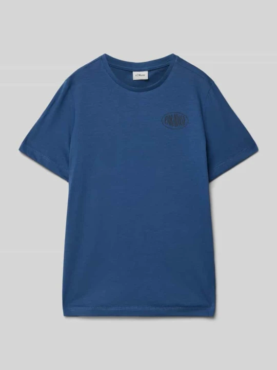 Zdjęcie produktu T-shirt o kroju regular fit z czystej bawełny s.Oliver