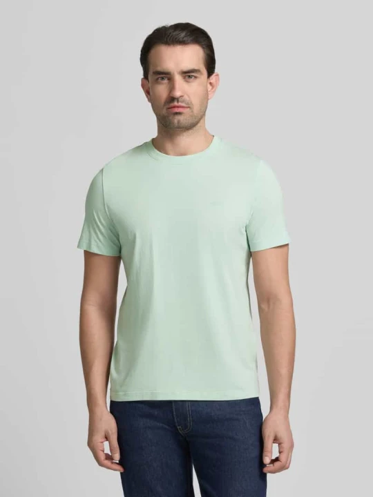 Zdjęcie produktu Krój regular fit t-shirt z czystej bawełny s.Oliver Jasnoniebieski