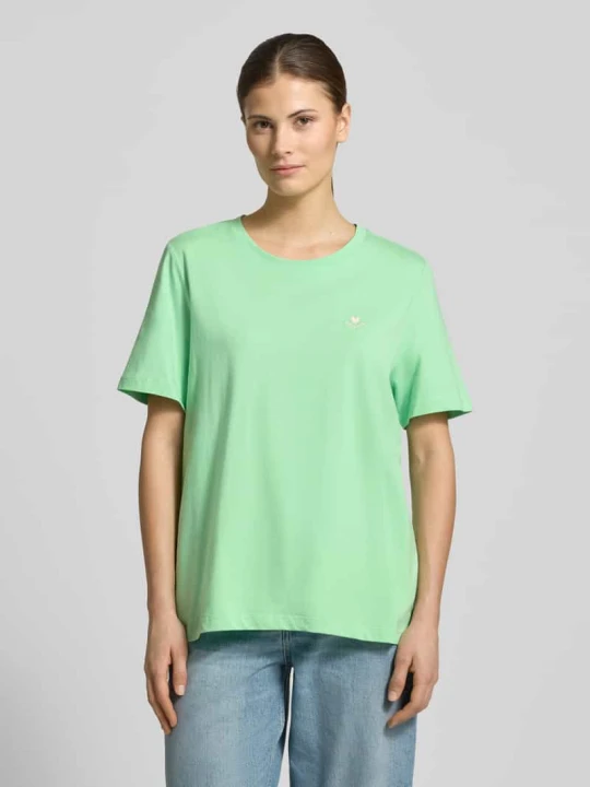 Zdjęcie produktu T-shirt o kroju regular fit z czystej bawełny s.Oliver Jasnozielony